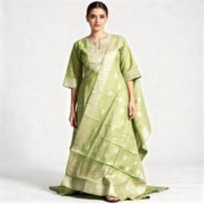 3-Piece-Kurti-Pant-Dupatta-Set-Chanderi-Silk---img1