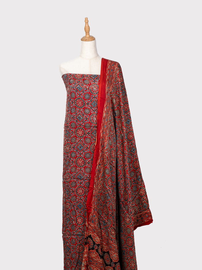 A-Line-Modal-Silk-Ajrak-Printed-Suit-sets-img-2