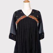Aline-Kurti--Fabric-_-Georgette---Black-img-3