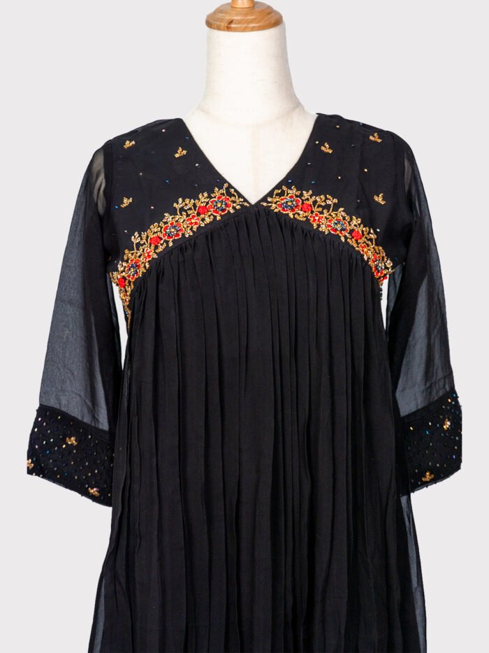 Aline-Kurti--Fabric-_-Georgette---Black-img-3 Aline-Kurti--Fabric-_-Georgette---Black-img-3