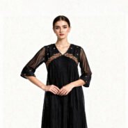 Aline-Kurti--Fabric-_-Georgette---Black-img-7
