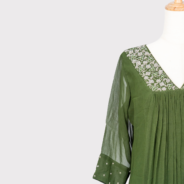Aline-Kurti--Fabric-_-Georgette-green-img-3