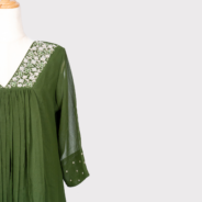 Aline-Kurti--Fabric-_-Georgette-green-img-4