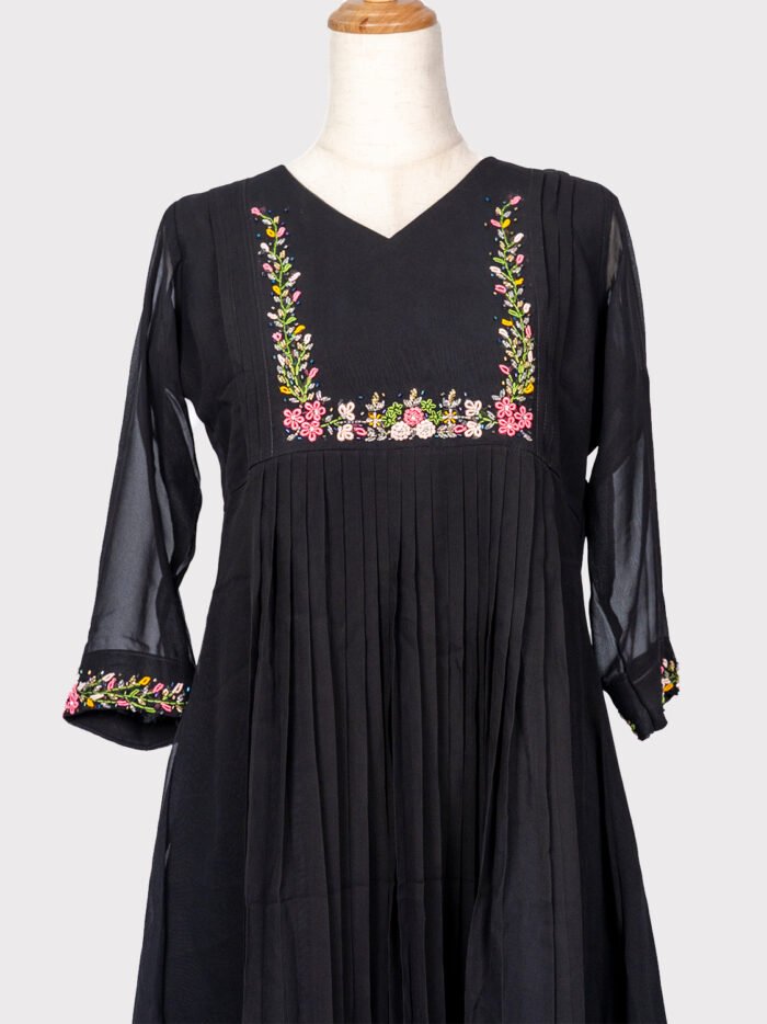 Aline-Kurti--Fabric-_-Georgette-with-floral-neck-5