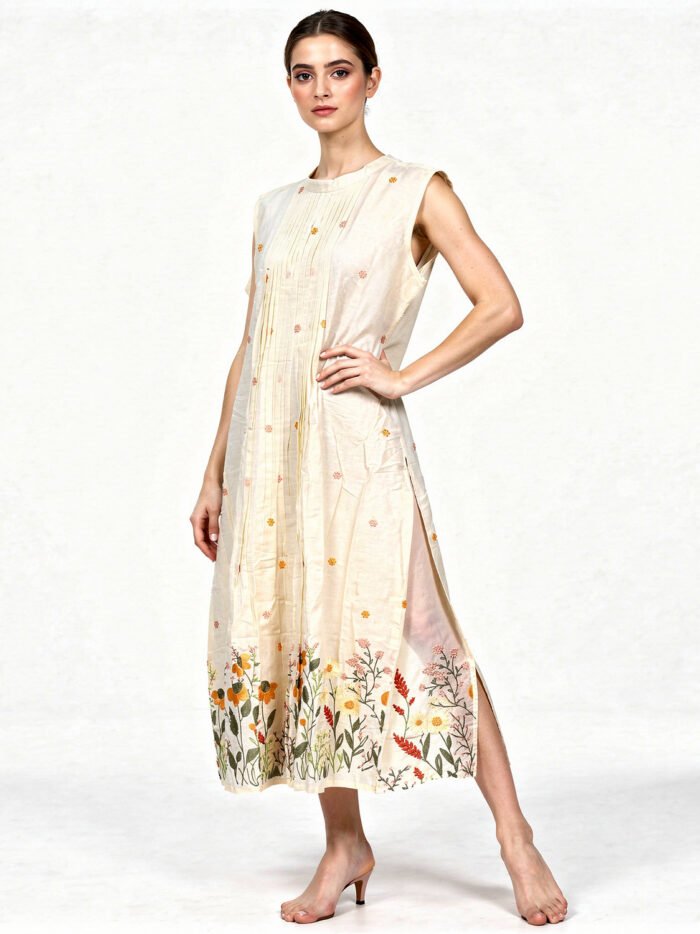 Aline-Kurti--Fabric-_-Mul-Cotton Aline-Kurti--Fabric-_-Mul-Cotton