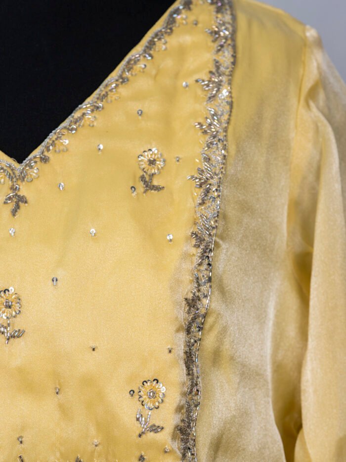 Aline-Kurti--Fabric_-Shimmer-yellow-Color 3 Aline-Kurti--Fabric_-Shimmer-yellow-Color 3