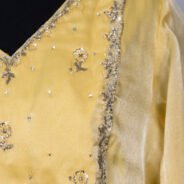 Aline-Kurti--Fabric_-Shimmer-yellow-Color 3