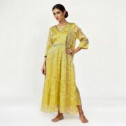 Aline-Kurti--Fabric_-Shimmer-yellow-Color-4