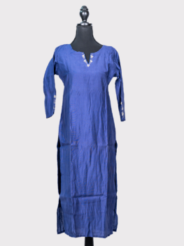 Blue-Solid-Cord-Set-with-Subtle-Embroidery–Cotton-Blend-img-3