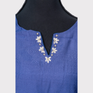 Blue-Solid-Cord-Set-with-Subtle-Embroidery--Cotton-Blend--img-4