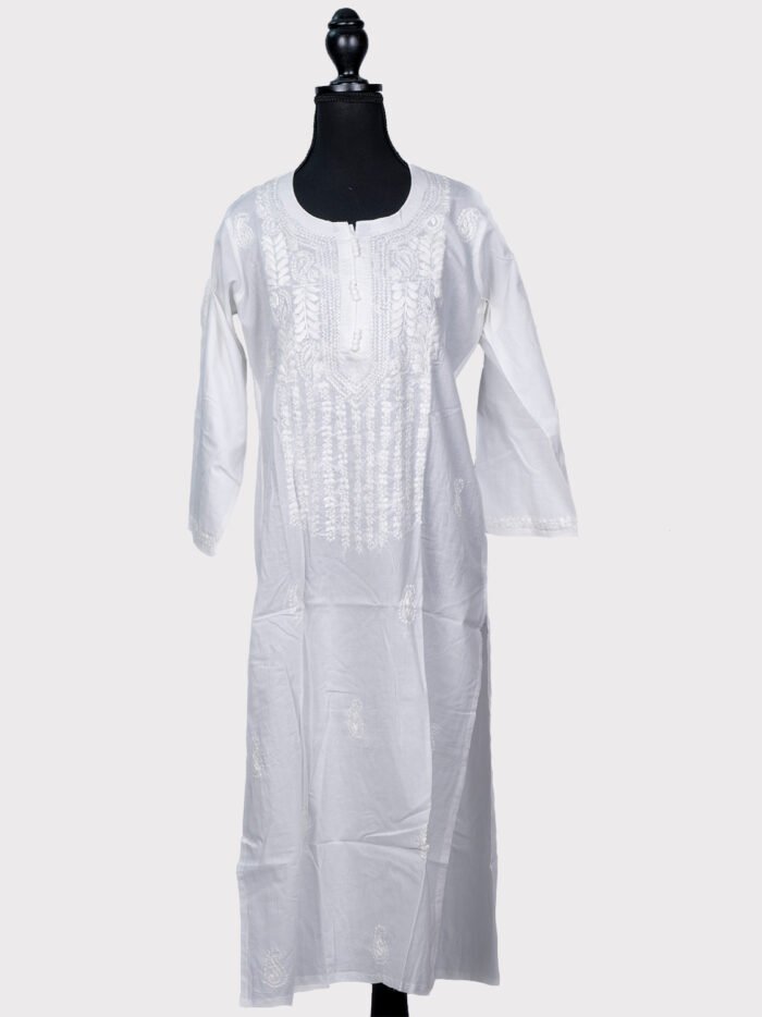 Chikankaari-A-Line-Kurti--Material-Rayon-Cotton--Sizes-Available-1