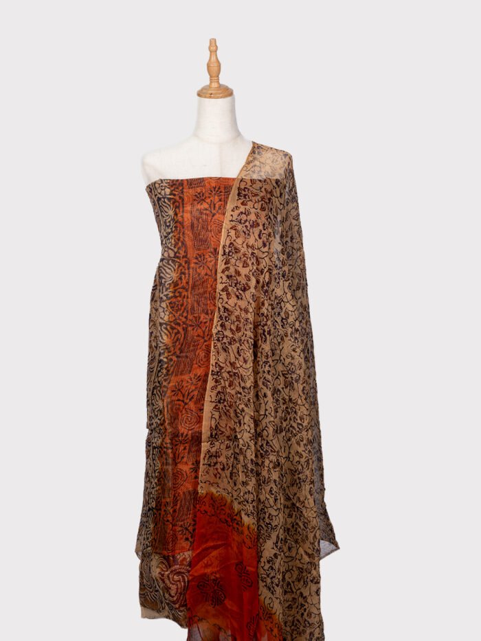 Hand-Block-printed-cotton-Un-stitched-Salwar-Material-1