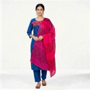 Hand-Block-printed-cotton-Un-stitched-Salwar-Material