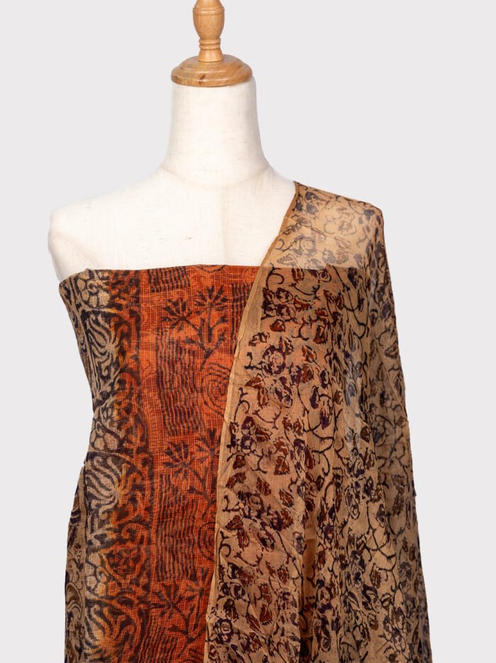 Hand-Block-printed-cotton-Un-stitched-Salwar-Material-2