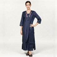 Navy-Blue-Embroidered-Kurta-Material-_-Rayon-Mixed-Cotton-5