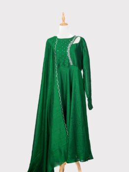 Umbrella-Anarkali-With-Dupatta–Fabric-_-Badhri-Silk-1